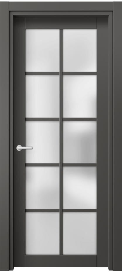 Дверь межкомнатная Нео 2106 ПЭТ графитовый Сатинированное стекло Гладкий классический наличник ПЭГФ Цена 29724 ₽ Наличники уже входят в базовый комплект. Фабрика дверей Волховец 8 (800) 551 43 19 Межкомнатная дверь Нео 2106 ПЭТ графитовый Сатинированное стекло Цена 29724 ₽ | Volhovec