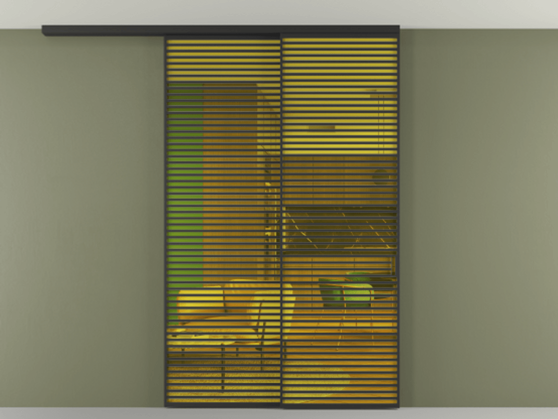 Перегородка Формато вдоль стены на потолок 2 створки с синхронным механизмом АЛПР 040.07 Алюминий Черный Прозрачное жёлтое стекло, триплекс. Скрытый короб ЧЕР Цена 410720 ₽ 1. Полотно 2 шт. (800/2100 мм)
2. Комплект установки раздвижной системы
3. Базовый комплект фурнитуры
4.Ручка Рондо. Фабрика дверей Волховец 8 (800) 551 43 19 Перегородка Формато вдоль стены на потолок 2 створки с синхронным механизмом АЛПР 040.07 Алюминий Черный Прозрачное жёлтое стекло, триплекс Цена 410720 ₽ | Volhovec