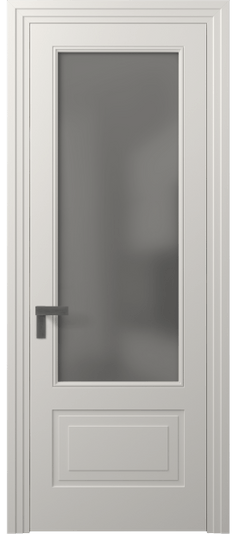 Межкомнатная дверь 8342 МПБЛ СЕР САТ. Цвет Матовый пудровый белый. Материал Гладкая эмаль. Коллекция Рокка. Фото. Дверь межкомнатная 8342 МПБЛ СЕР САТ. Цвет Матовый пудровый белый. Материал Гладкая эмаль. Коллекция Рокка. Картинка.