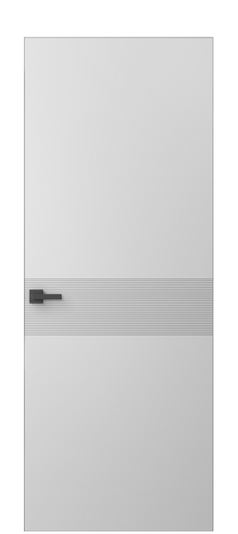 Дверь межкомнатная 8041 ГРН. Цвет Грунт под покраску. Материал Грунт под покраску. Коллекция Линия. Картинка.