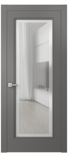 Межкомнатная дверь 8300 МКЛС. Цвет Матовый классический серый. Материал Гладкая эмаль. Коллекция Линия. Фото. Дверь межкомнатная 8300 МКЛС. Цвет Матовый классический серый. Материал Гладкая эмаль. Коллекция Линия. Картинка.