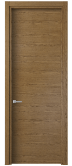 Дверь межкомнатная 0010 ДЯН. Цвет Дуб янтарный. Материал Шпон ценных пород. Коллекция Planum. Картинка.