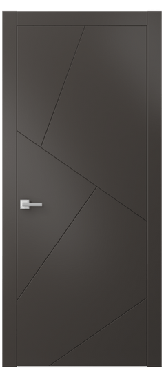 Межкомнатная дверь 8058 МАН. Цвет Матовый антрацит. Материал Гладкая эмаль. Коллекция Linea. Фото. Дверь межкомнатная 8058 МАН. Цвет Матовый антрацит. Материал Гладкая эмаль. Коллекция Linea. Картинка.