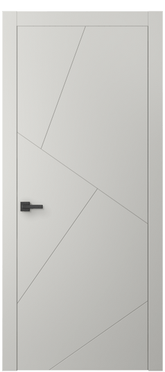 Межкомнатная дверь 8058 МСР. Цвет Матовый серый. Материал Гладкая эмаль. Коллекция Линия. Фото. Дверь межкомнатная 8058 МСР. Цвет Матовый серый. Материал Гладкая эмаль. Коллекция Линия. Картинка.