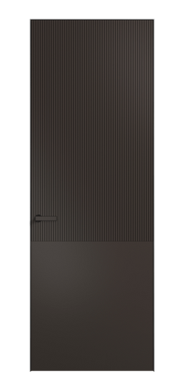 Межкомнатная дверь ПУ 8205 МАН Матовый антрацит. Цвет Матовый антрацит. Материал Гладкая эмаль. Коллекция Вельвет. Фото. Дверь межкомнатная ПУ 8205 МАН Матовый антрацит. Цвет Матовый антрацит. Материал Гладкая эмаль. Коллекция Вельвет. Картинка.
