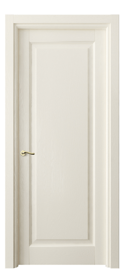 Дверь межкомнатная 0701 ДМБ. Цвет Дуб молочно-белый. Материал Массив дуба эмаль. Коллекция Lignum. Картинка.