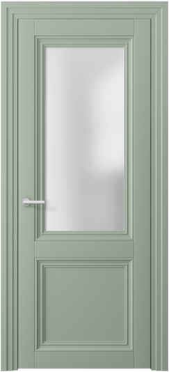 Дверь межкомнатная 2524 ПЭСО САТ. Цвет ПЭТ светло-оливковый. Материал ПЭТ. Коллекция Центро. Картинка.