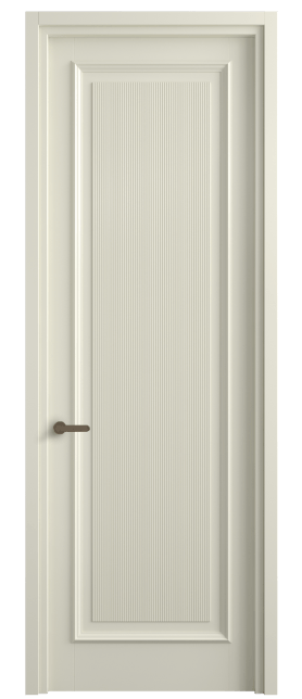 Дверь межкомнатная 6711 ММБ. Цвет Матовый молочно-белый. Материал Гладкая эмаль. Коллекция Шарм. Картинка.